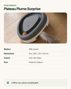 Plateau Plume Surprise – fiche produit