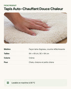 Tapis Auto-Chauffant Douce Chaleur – fiche produit